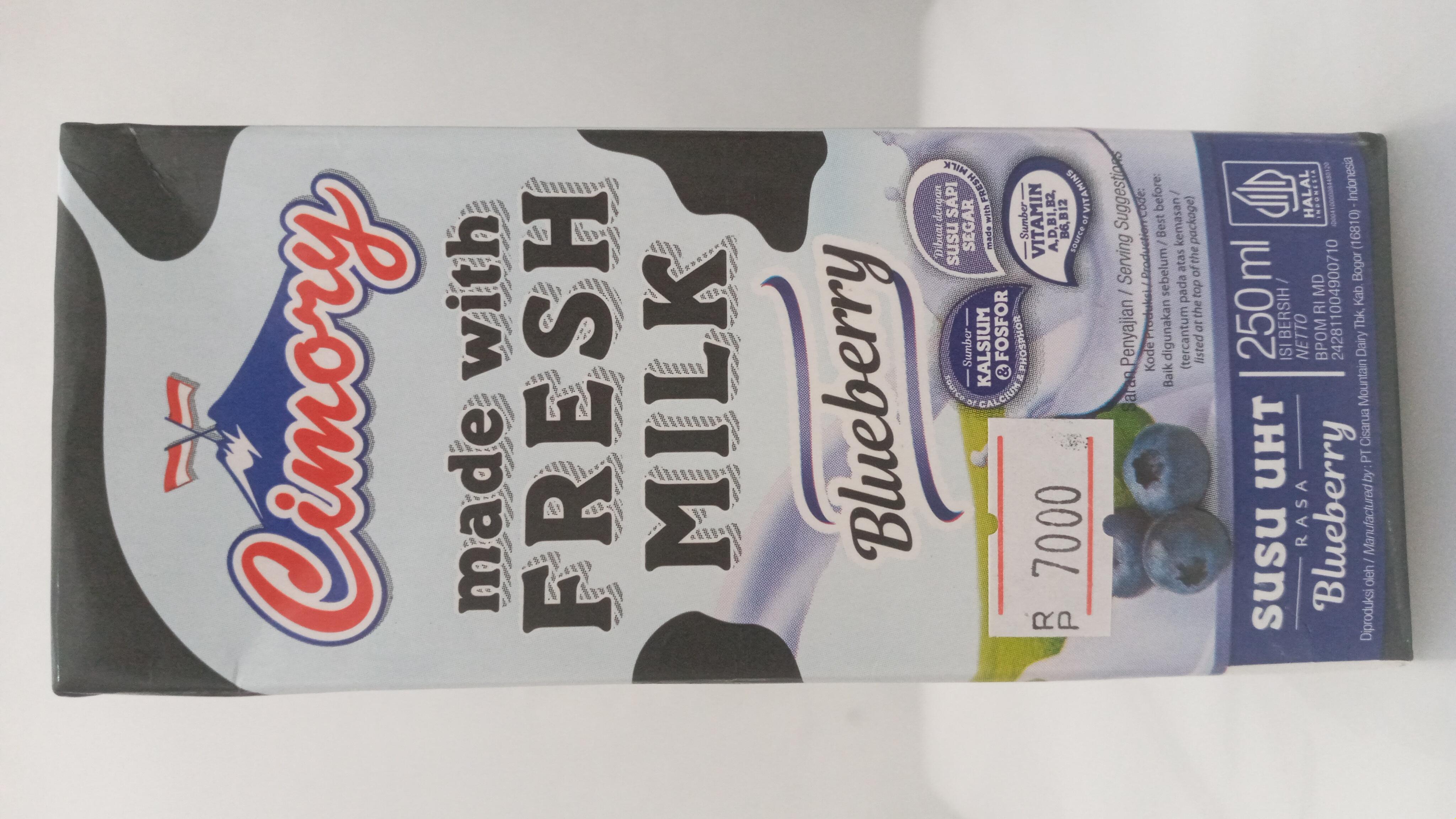Cimory UHT Blueberry 250ml