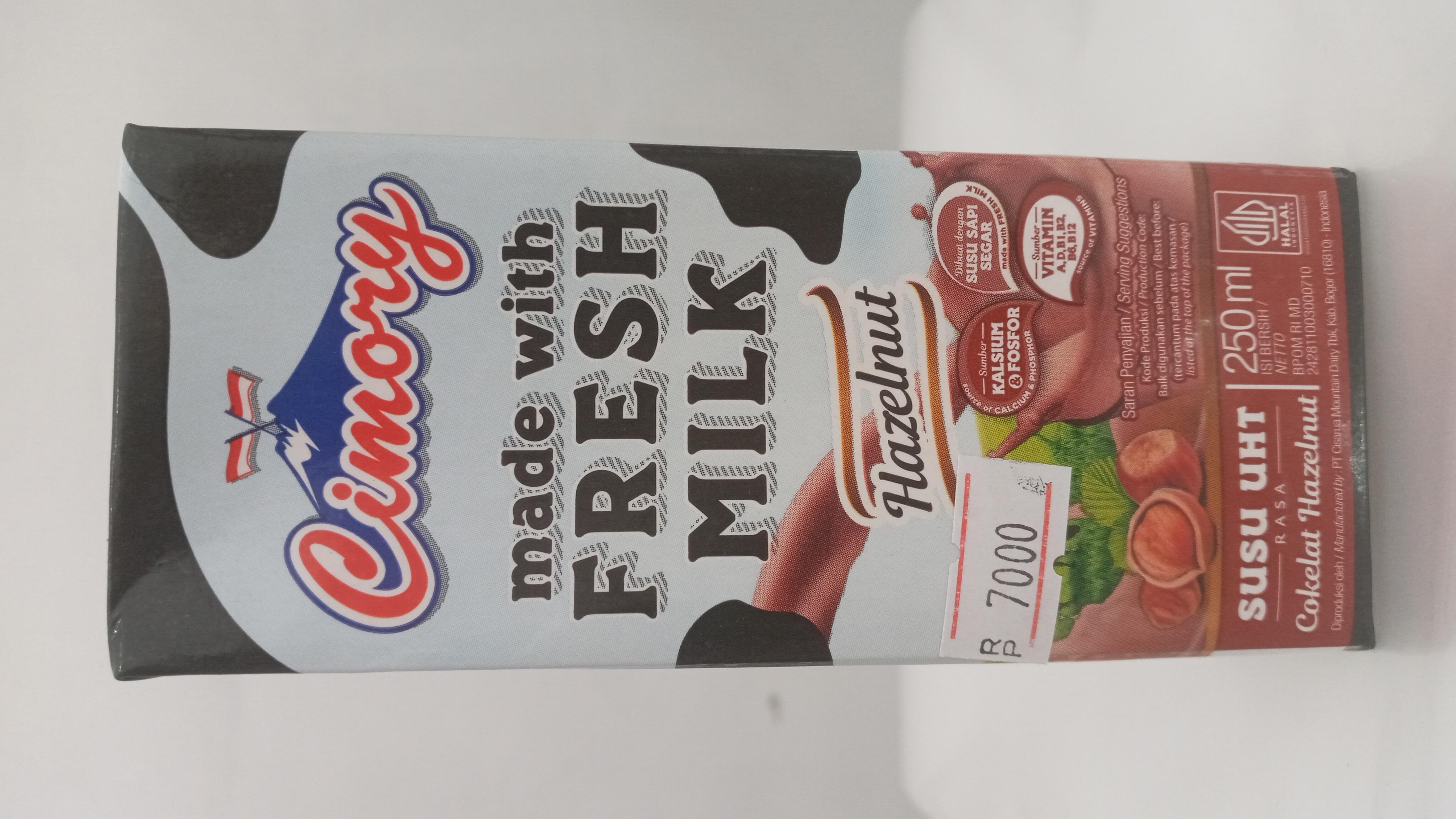 Cimory UHT Hazelnut 250ml