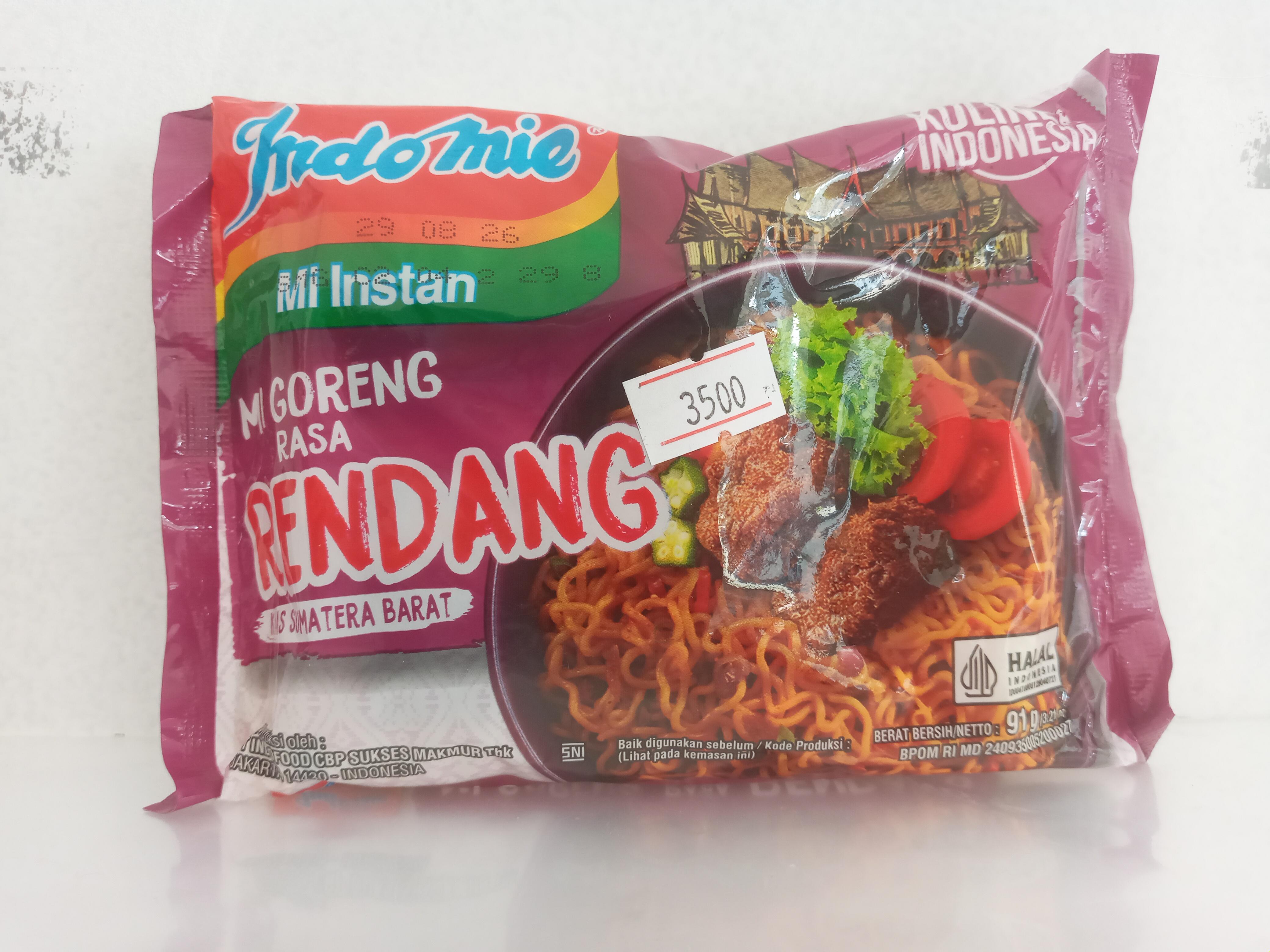 Indomie Rendang