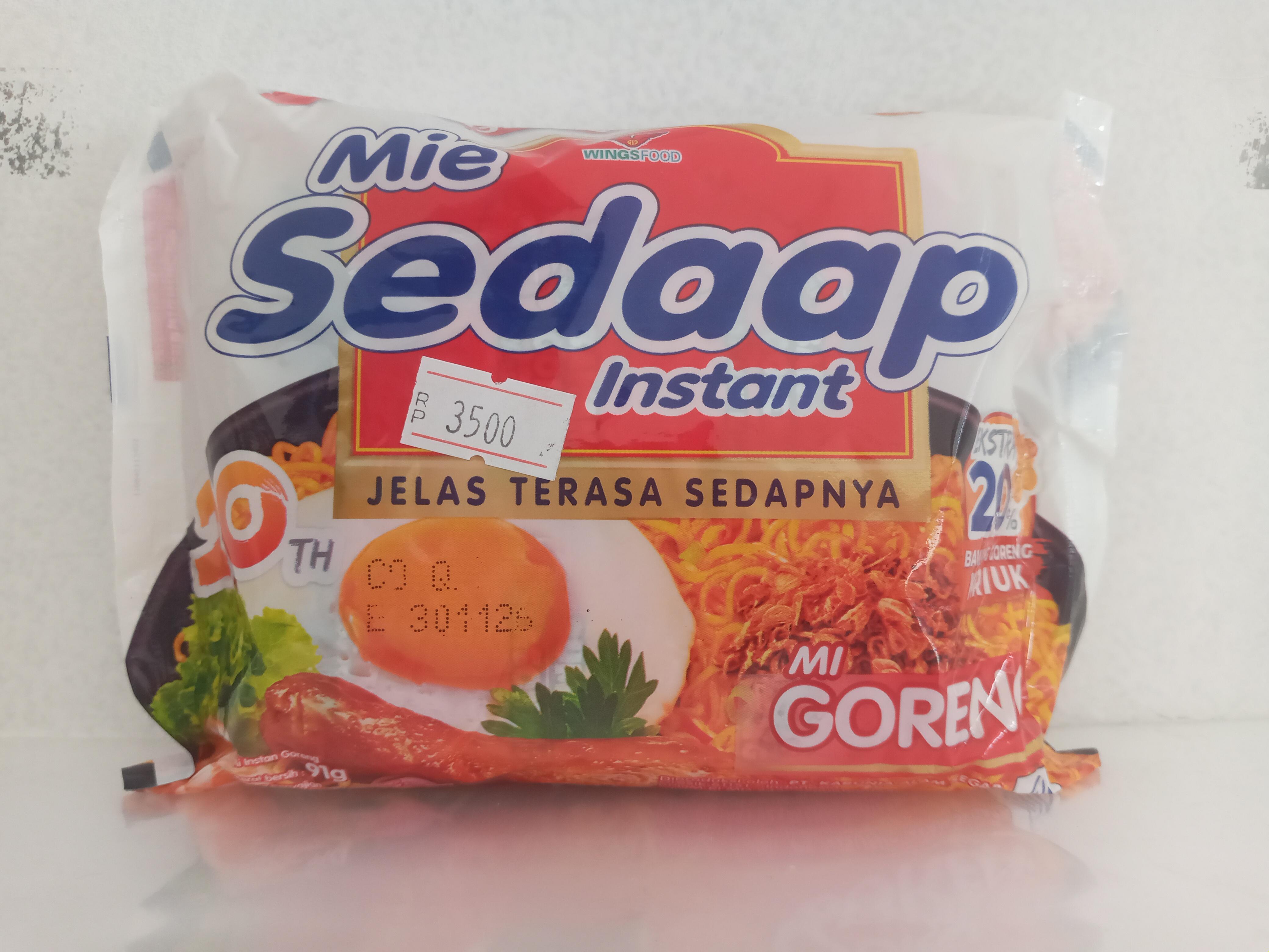 Mie Sedap Goreng