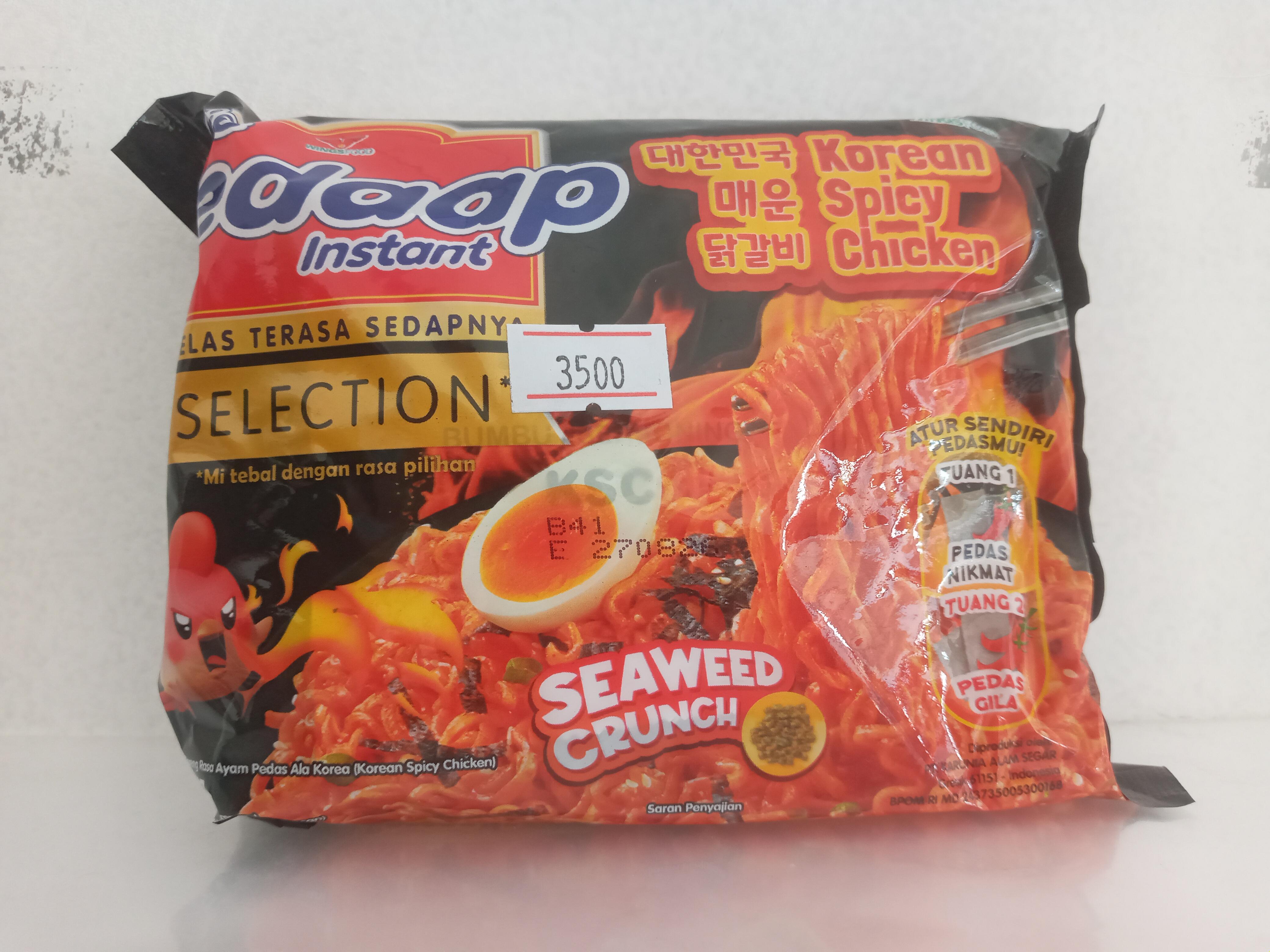 Mie Sedap Korean Spicy