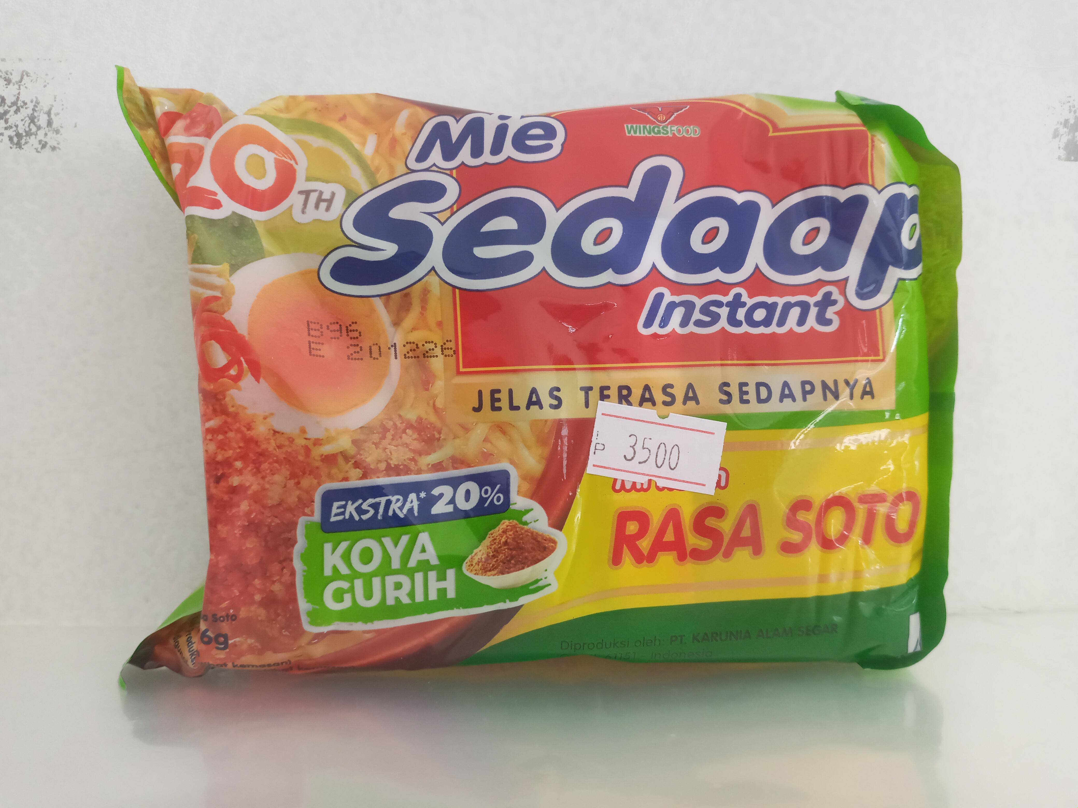 Mie Sedap Soto
