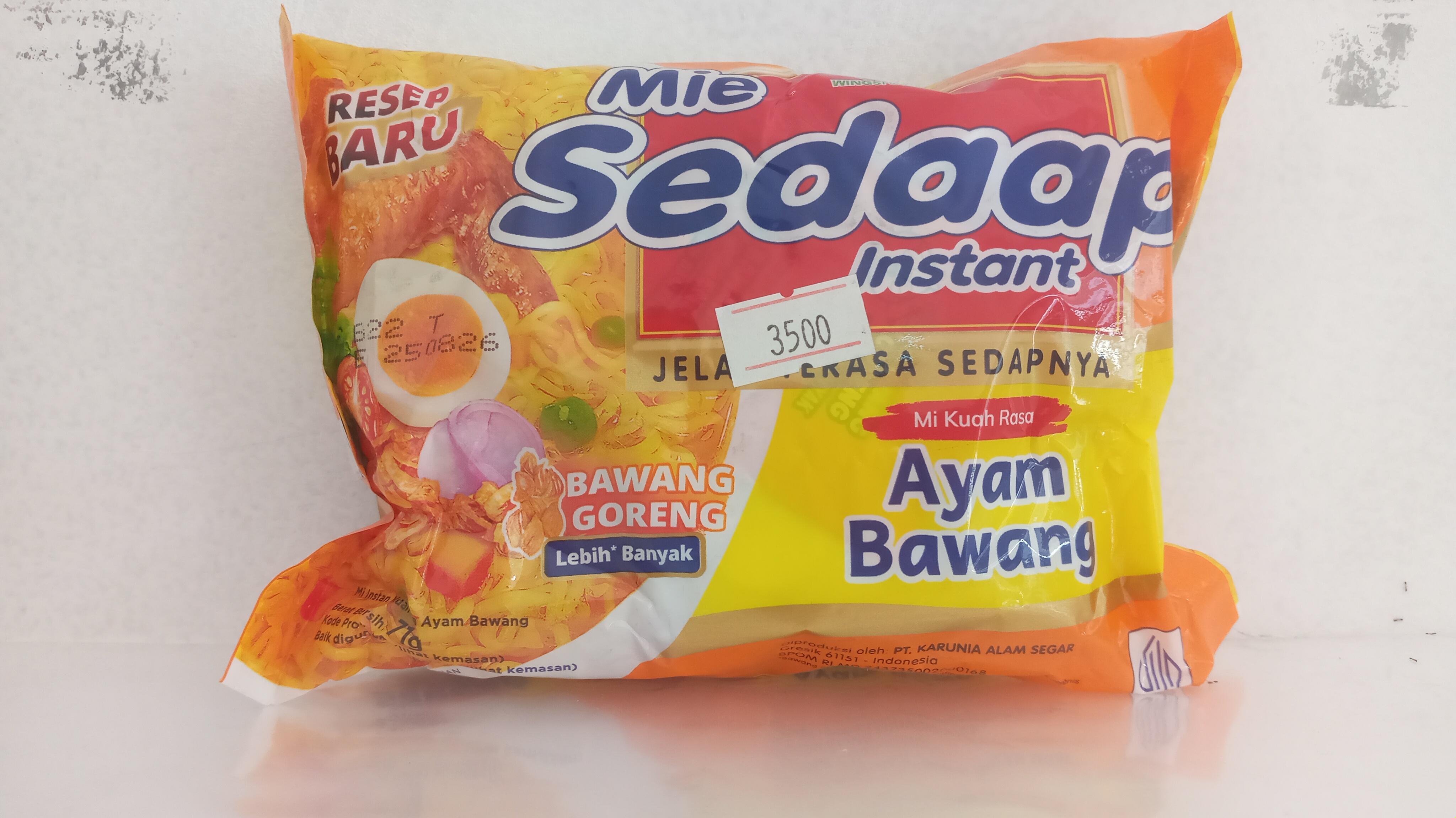 Mie Sedap Ayam Bawang