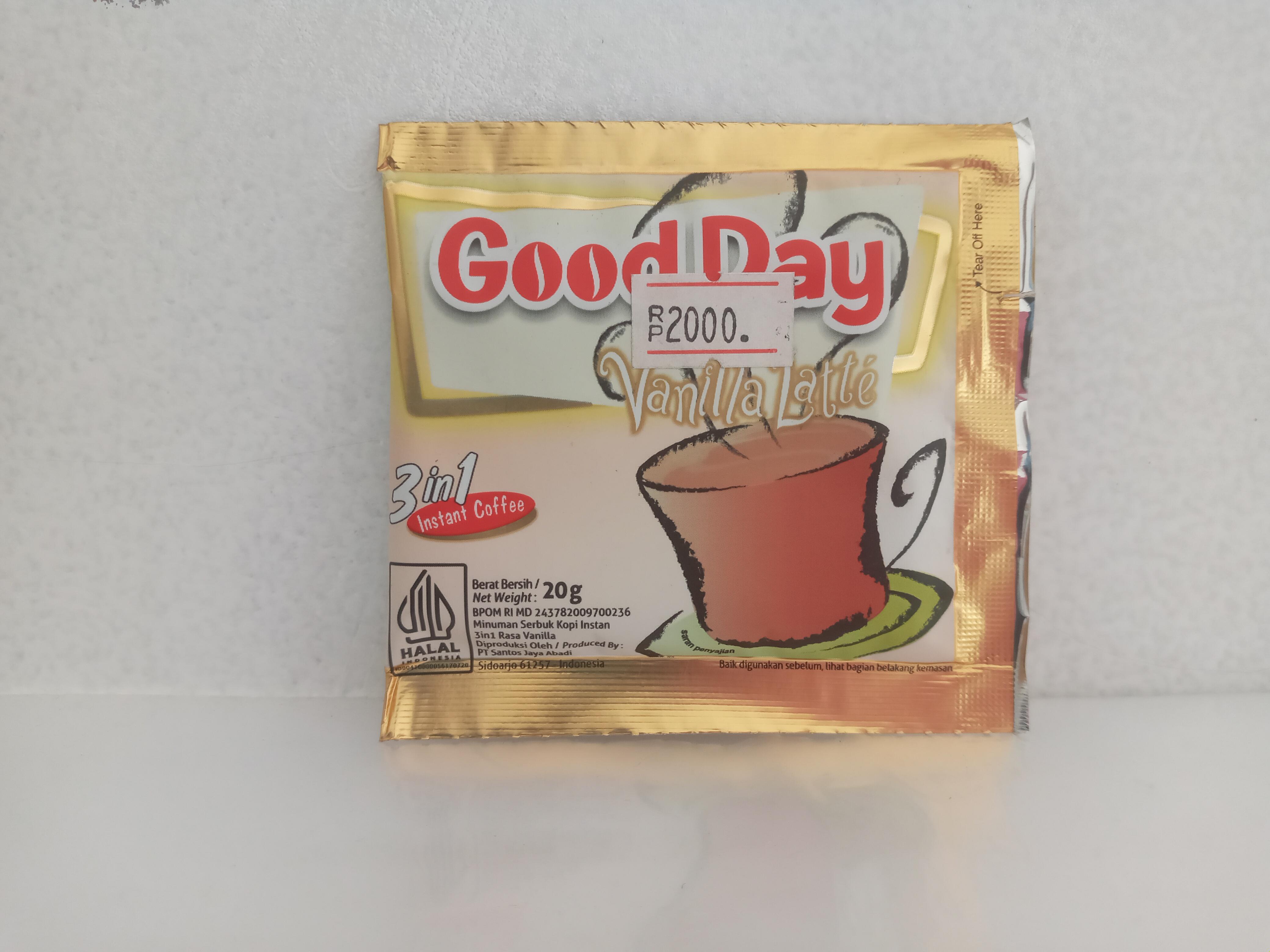 Good Day Vanilla Latte