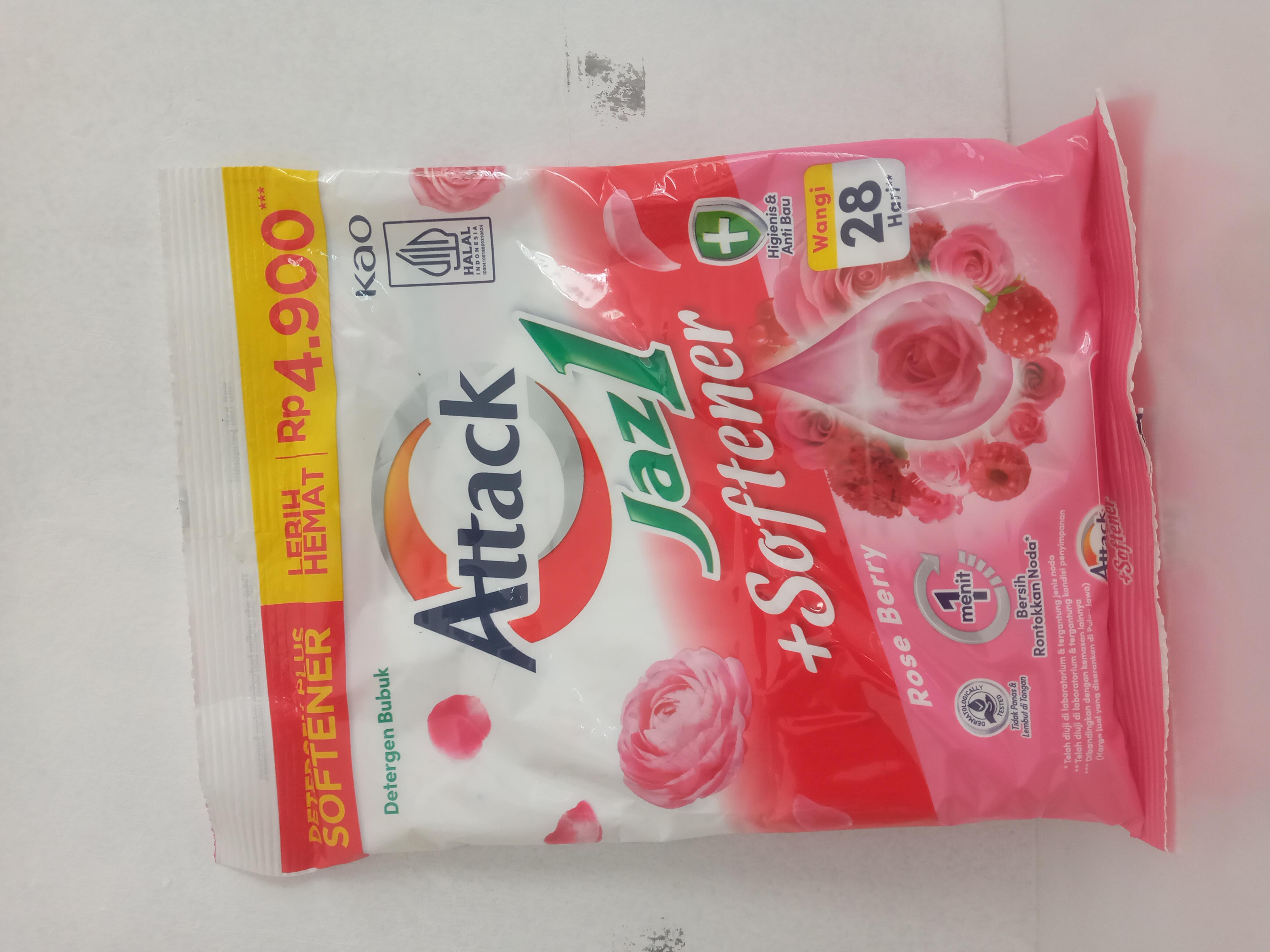 Attack Jaz 1 +Softener Rose Berry