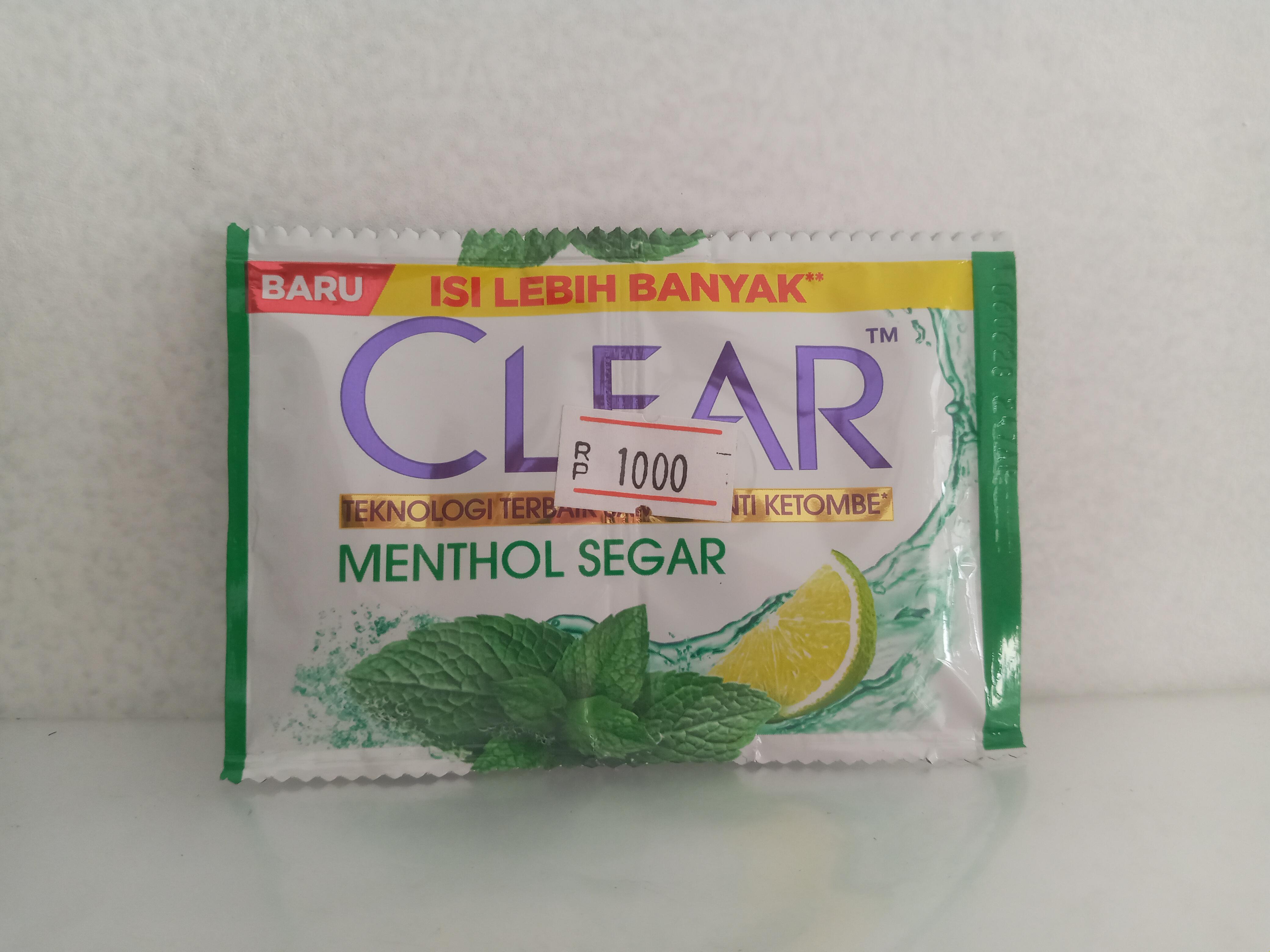 Clear Menthol segar