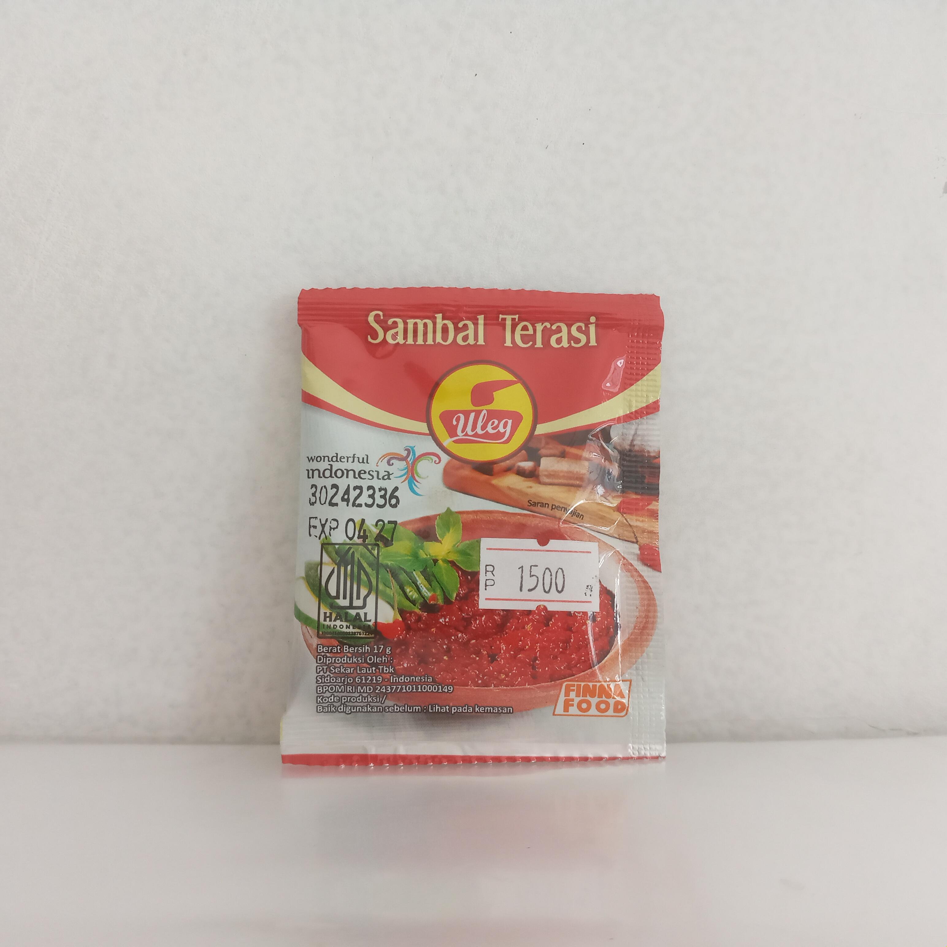 Sambal Terasi Uleg 17gr